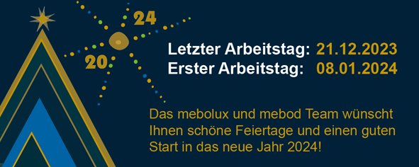 Weihnachtsurlaub mit letzten und ersten Arbeitstag